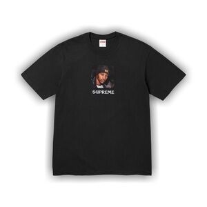 Supreme Black Short Sleeve Tee with Graphic